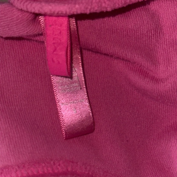 SKIMS Hot Pink Velour Logo Dress Rare Sold Out Size small - Picture 10 of 10